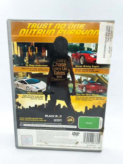 Need for Speed: Undercover - PlayStation 2 / PS2 Game